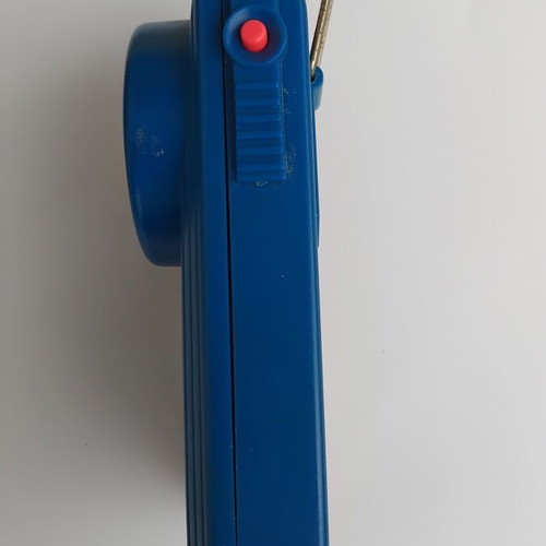 Old plastic flashlight