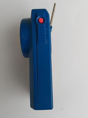 Old plastic flashlight
