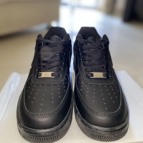 Nike Air Force 1 sneakers new, size 44, black