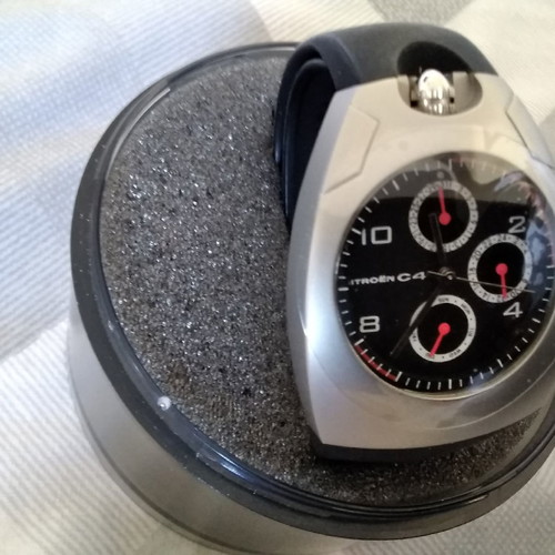 Sitroen C4 promotional wristwatch new, men's