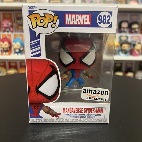 Funko Pop Marvel Spider-Man Mangaverse 982 like new Amazon Exclusive
