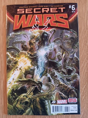 Secret Wars (2015) #6 comic like new