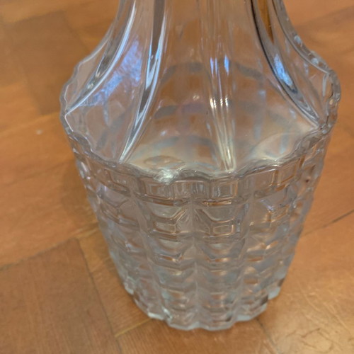 Crystal carafe from England large in almost like new condition