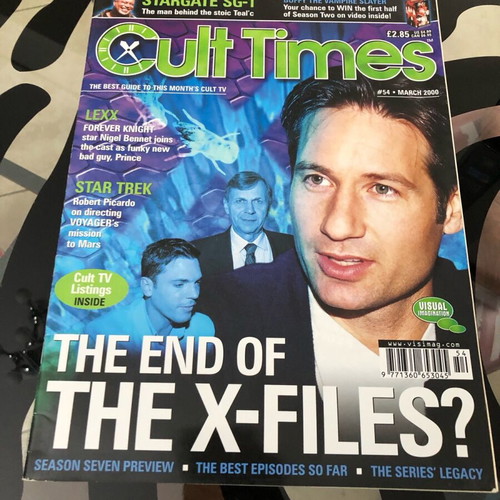 Cult Times 54 magazine used with Star Trek Voyager, X-Files, Stargate SG-1, Buffy