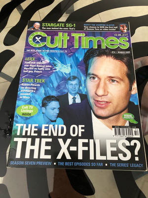 Cult Times 54 magazine used with Star Trek Voyager, X-Files, Stargate SG-1, Buffy