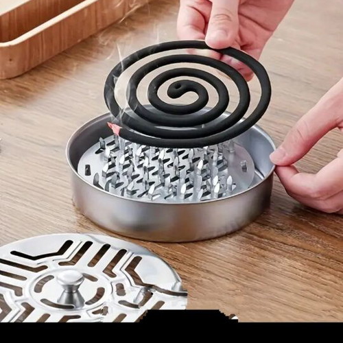 Mosquito spiral holder stainless steel new