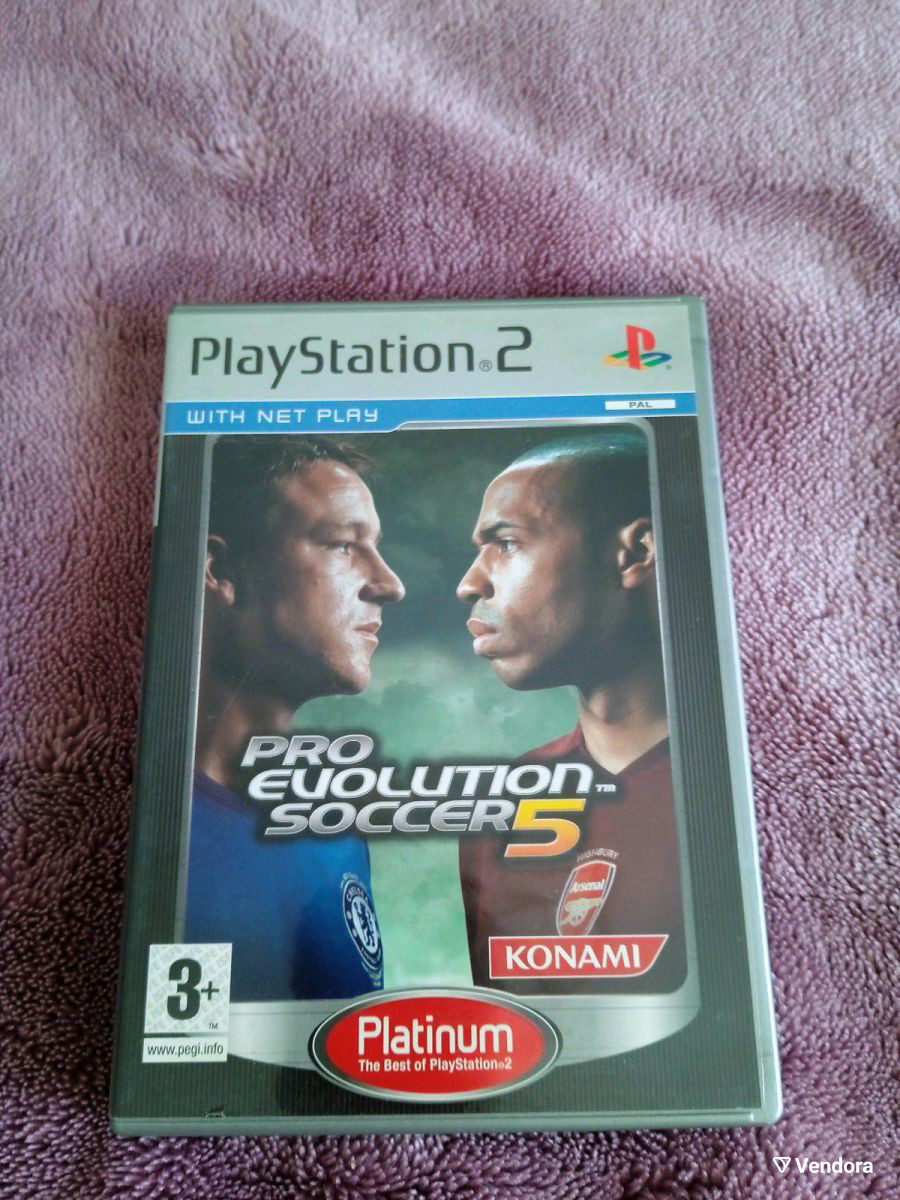 Ps2 game PES 5 pro evolution soccer 5 - € 5,00 - Vendora