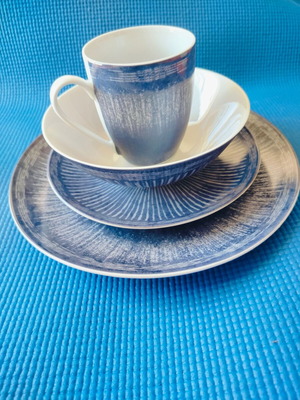 Σετ κεραμικό σερβιρίσματος 21 τμχ καινούργιο