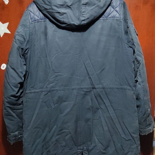 Thick jacket used, blue, size L