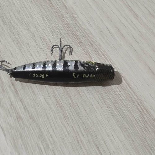 Savage Gear Panic Prey V2 105 and Pop Walker PW 80 topwater lures like new