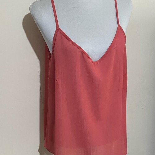 Muslin blouse and coral top set XL Dina like new