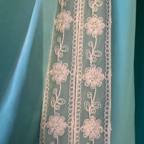 My Moo maxi off-shoulder dress turquoise M, new with tag