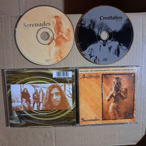 Anathema Serenades / The Crestfallen EP 2xCD like new, metal