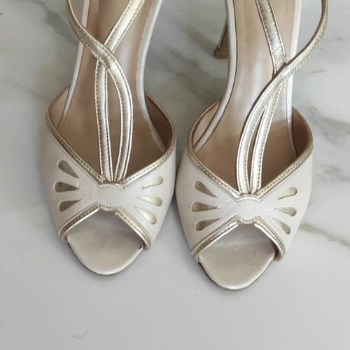 Leather handmade sandals like new, size 38