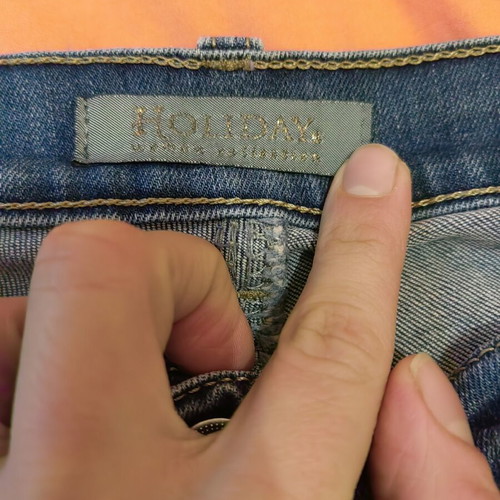 Women's denim jeans XL like new, blue