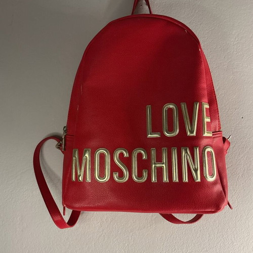 Moschino backpack used, red