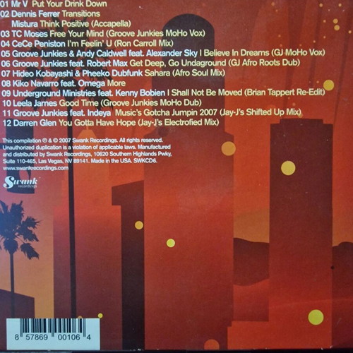 Groove Junkies Late Night With Groove Junkies CD like new, electronic