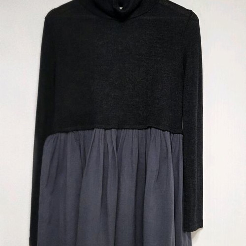 Madame Shoushou dress like new, black and gray, size S