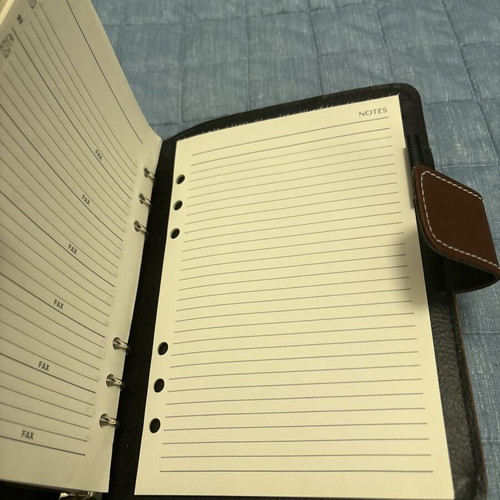 Vintage leather organizer Oasis The Ultimate Organizer like new