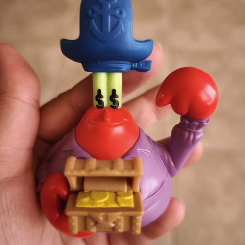 Mr. Crabs SpongeBob SquarePants collectible figure 2025 Burger King