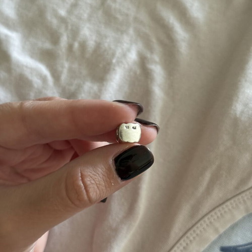 Pandora ghost charm, silver