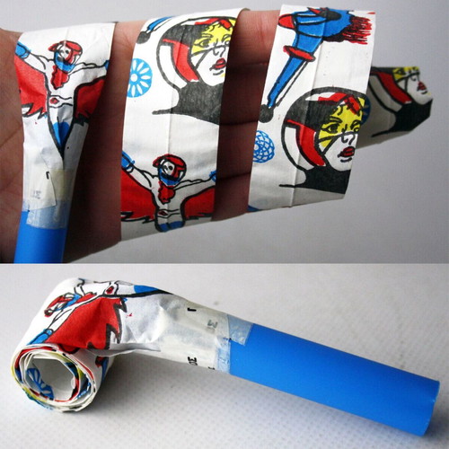 VINTAGE 80'S FURFURI FROU-FROU THE BATTLE OF THE PLANETS G-FORCE made in Greece !