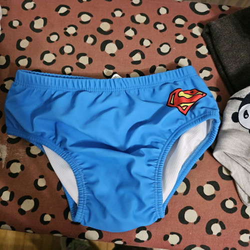 Baby swimsuits like new, pack of two for 12-18 months, blue