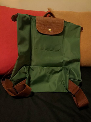 Longchamp σακίδιο πλάτης Le Pliage πράσινο καινούργιο