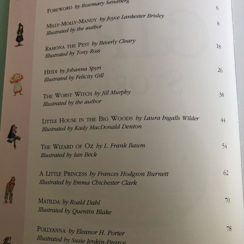 Classic Girl Stories book used, English children's stories