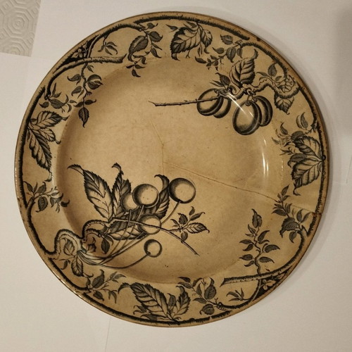 Antique plate used