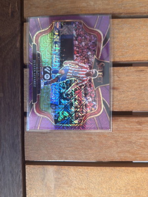 2025-26 Panini Select La Liga Julian Alvarez Field Level Purple Mojo card like new