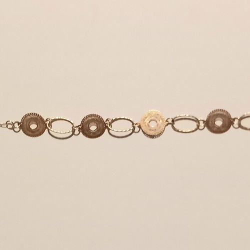 Silver Rose Gold Bracelet 925 Italian, new, delicate design