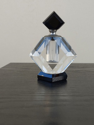 Glass decorative bottle like new