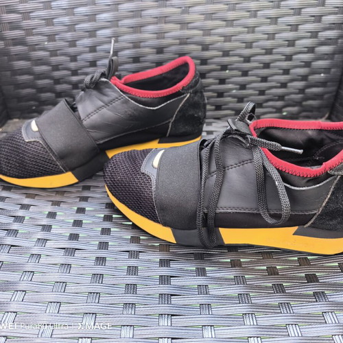 Balenciaga sneakers used, size 36, black