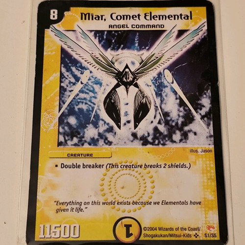 Vintage Duel Masters collectible cards used, pack of 8