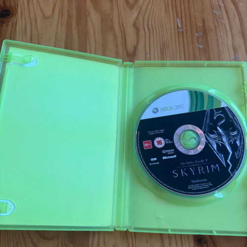 The Elder Scrolls V Skyrim Xbox 360 game