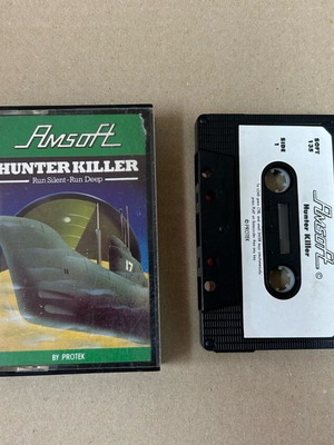 Amsoft 1983 Amstrad CPC Hunter Killer употребявана, не е тествана