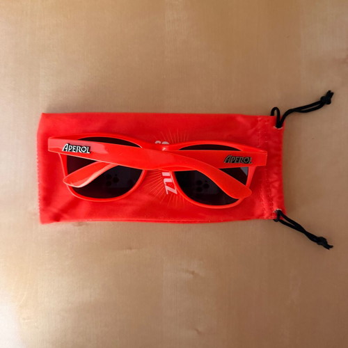 Aperol Spritz Orange Sunglasses new, black and orange