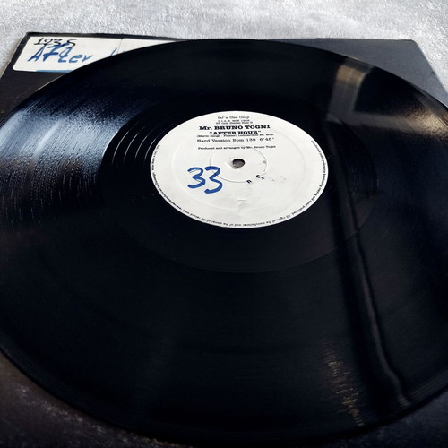 Mr. Bruno Togni After Hour 12'' vinyl used, electronic 1995 Italy