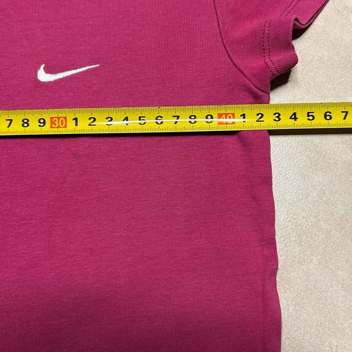 Nike Pink T-Shirt Women’s M Vintage Y2K Swoosh Logo Tee used