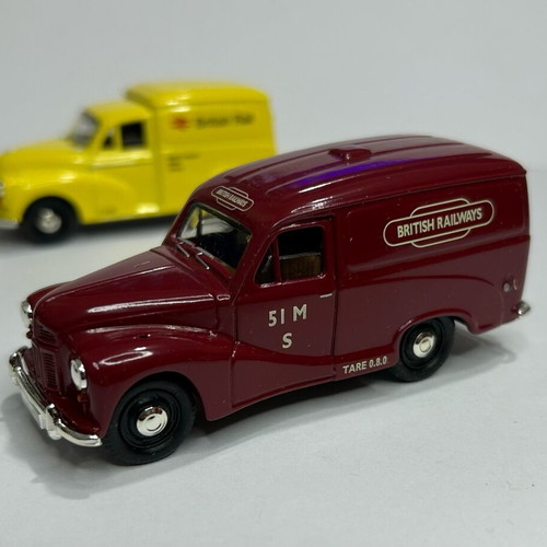 Lledo Vanguards 1996 Set Austin A40 Van 50's & Morris Minor 60's New