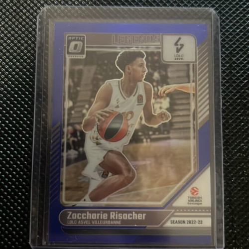 Zaccharie Risacher Euroleague Card new