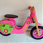  Ποδήλατο ισορροπίας παιδικό Dushi Wooden Walking Scooter