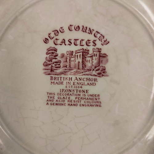 Πιάτο διακοσμητικό πορσελάνης British Anchor Made in England 25,5 εκ. σαν καινούργιο