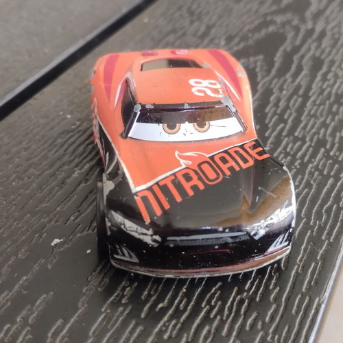 Disney Cars Tim Treadless 1:55 used, missing spoiler