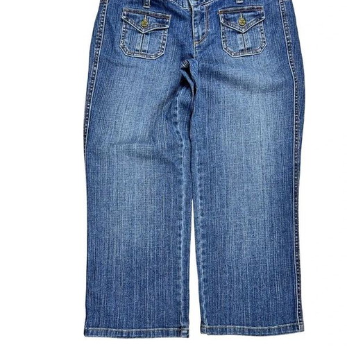 Tommy Hilfiger Capri Jeans women’s size 6 blue retro denim used