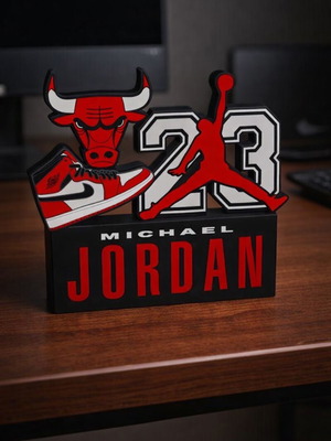 Michael Jordan Chicago Bulls Logo new