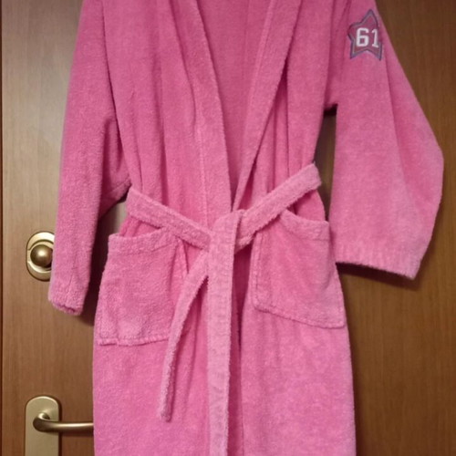 Nef-nef s-m cotton bathrobe used