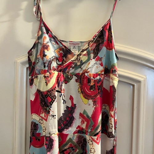Christian Lacroix blouse used, multicolor, size S