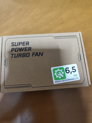 Super Power Turbo Fan πολυλειτουργικός 4-σε-1 με brushless μοτέρ και φως LED